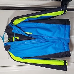 Gap Kids Boys Winter Coat, Blue, Multi-color,  XXL